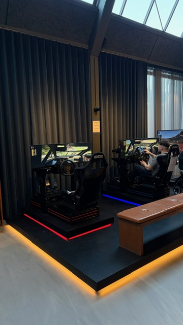 Racersimulatorer og eSport-opsætning